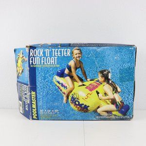 Poolmaster Vintage 2001 Rock 'N' Teeter Fun Float The Two Person Fun Pool Rocker